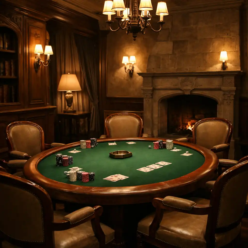 Salle de poker privée